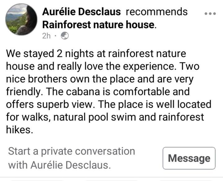 Rainforest Nature House Deniyaya Eksteriør billede